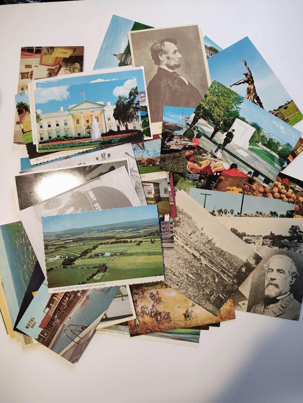 Vintage Postcard Lot 60+ Postcards Of PA DC WV KY TN